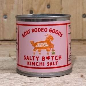 Tin of Goat Rodeo Goods Salty B*tch kimchi salt